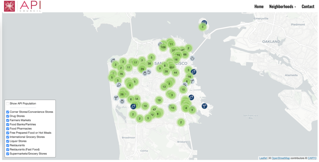 API Council Map.