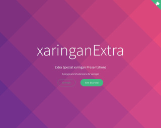 Screenshot of xaringanExtra