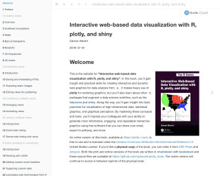 Screenshot of Interactive web-based data visualization with R, plotly, and shiny