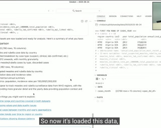 Screenshot of AI capabilities built into Positron