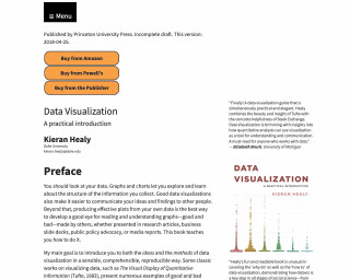 Screenshot of Data Visualization: A Practical Introduction
