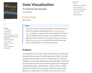 Screenshot of Data Visualization: A Practical Introduction