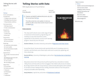 Screenshot of Telling Stories with Data